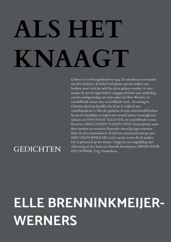 Omslag van ALS HET KNAAGT
