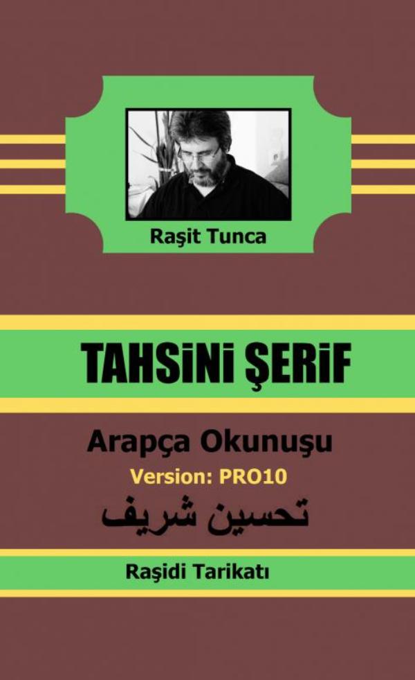 Omslag van Raşidi Tahsini Şerifi PRO10 Arapça Yazılışı