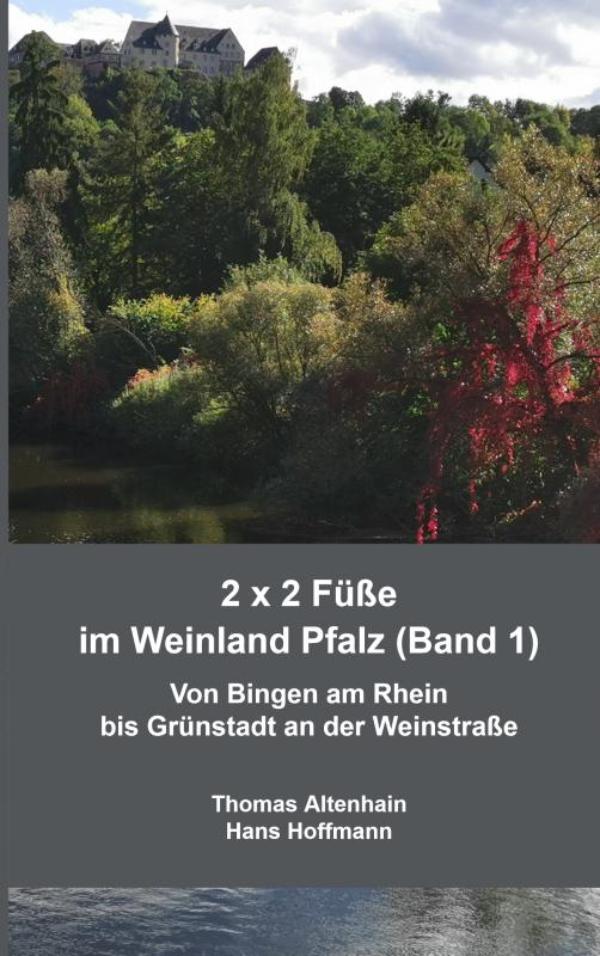 Omslag van 2 x 2 Füße im Weinland Pfalz (Band 1)