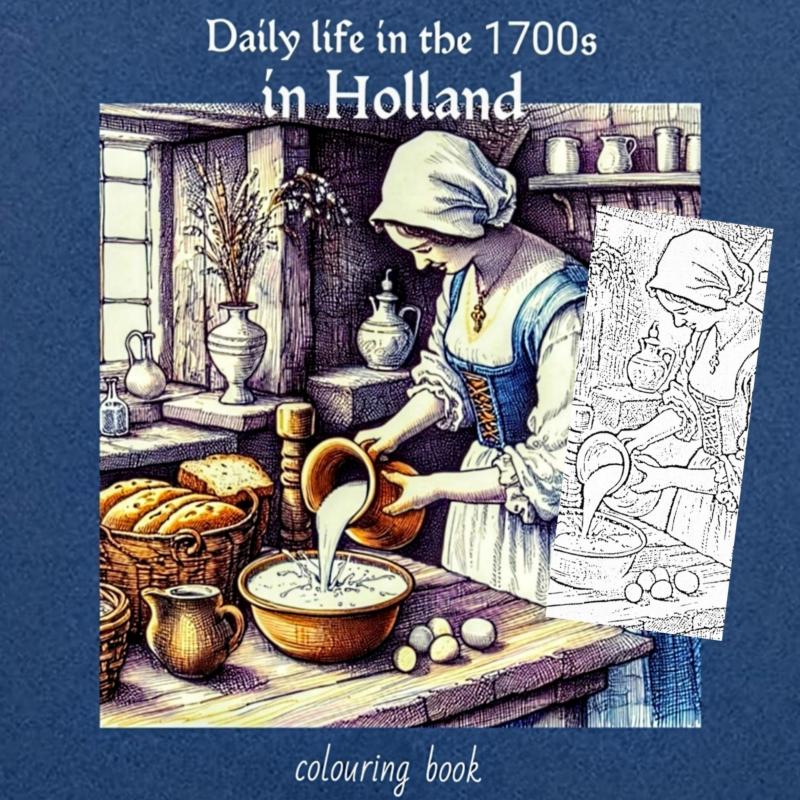 Omslag van Daily life in 1700s in Holland