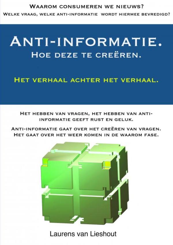 Omslag van Anti-informatie.