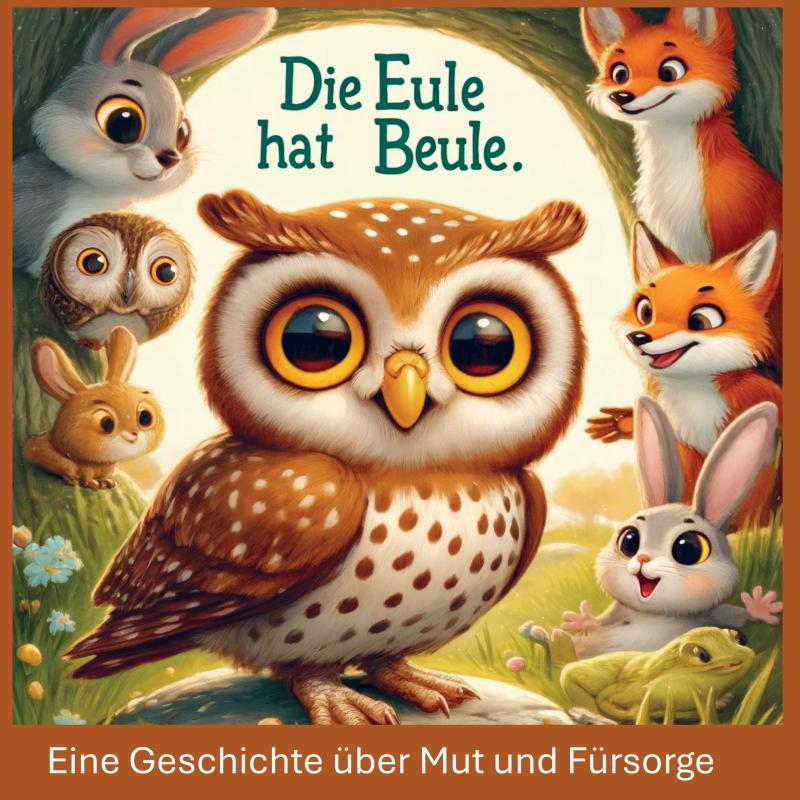 Omslag van Die Eule hat Beule: Vorlesebuch für Kleinkinder