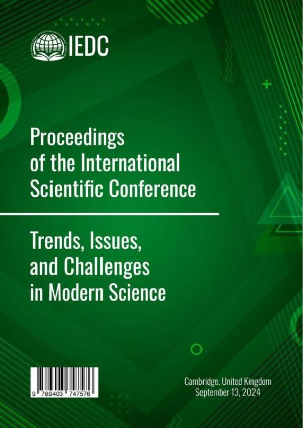 Omslag van Trends, issues, and challenges in modern science