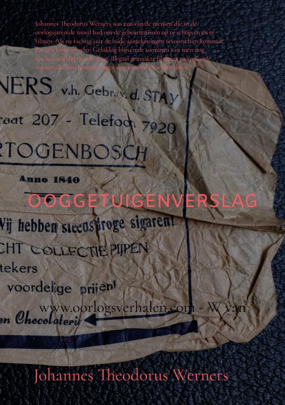 Omslag van OOGGETUIGENVERSLAG