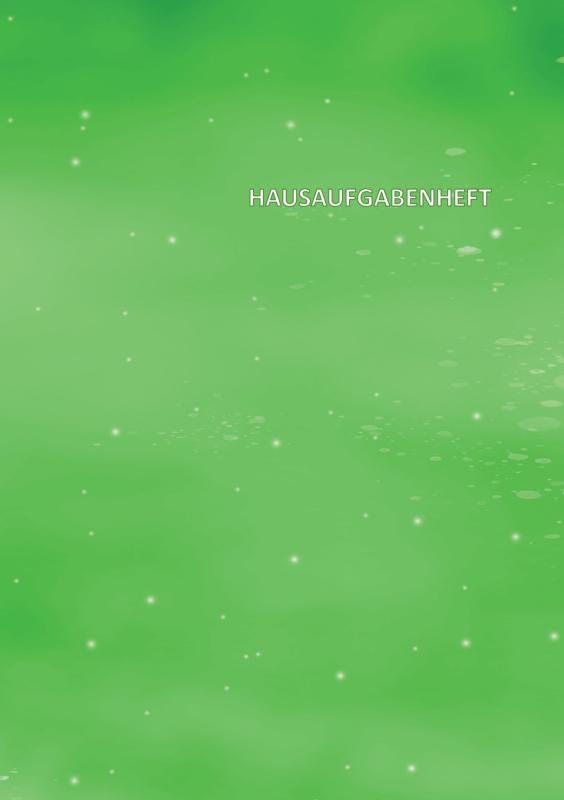Omslag van Hausaufgabenheft