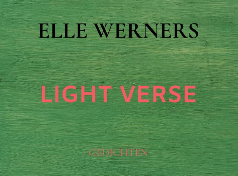 Omslag van light verse