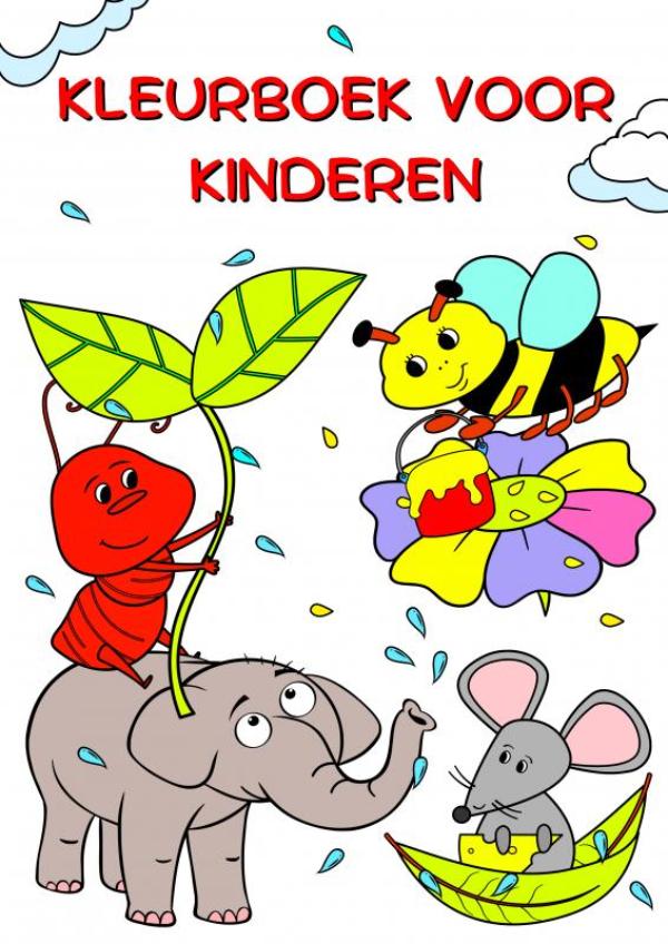 Omslag van Kleurboek voor Kinderen