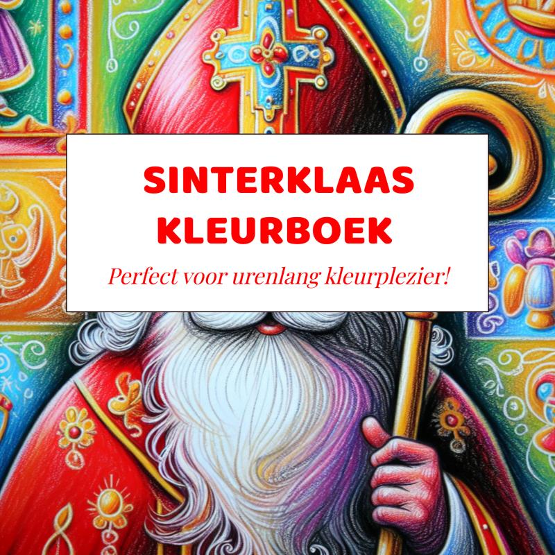 Omslag van Sinterklaas Kleurboek