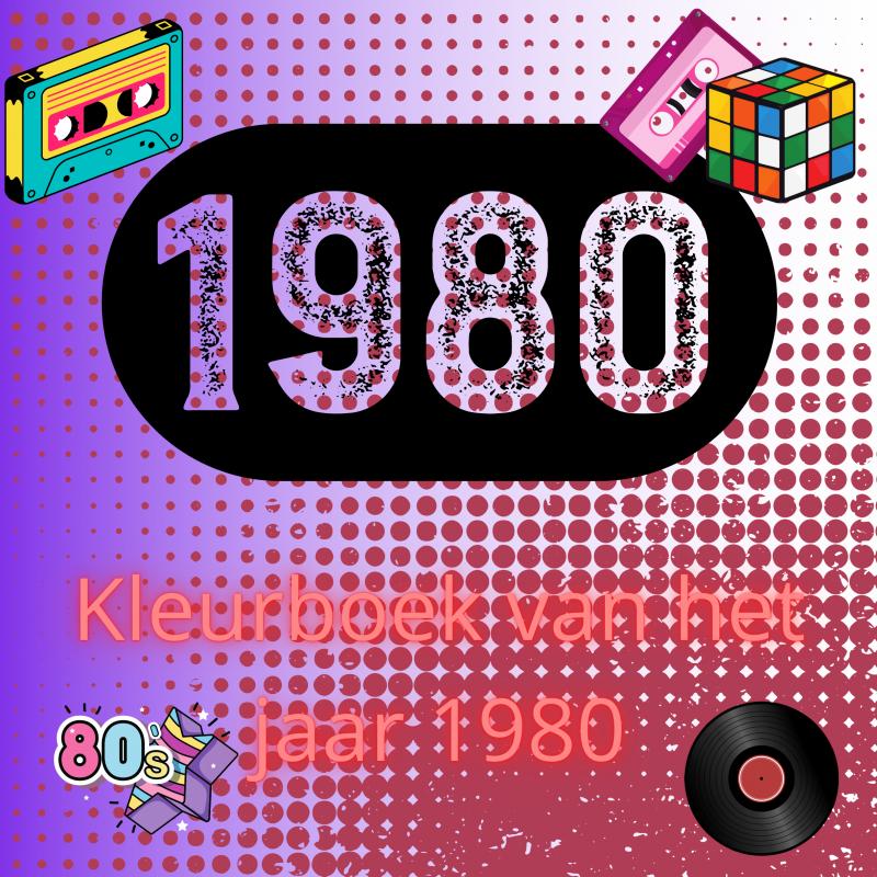 Omslag van Kleurboek van het jaar 1980