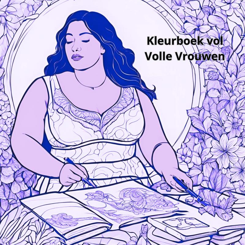 Omslag van Kleurboek vol volle vrouwen
