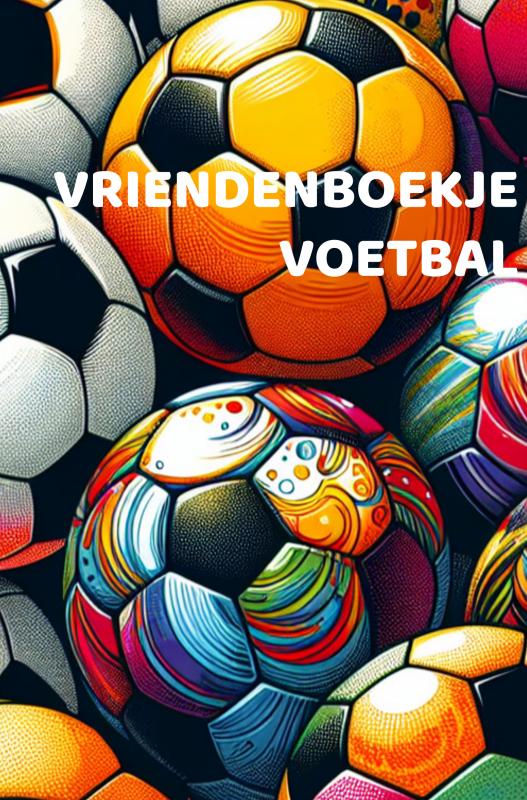 Omslag van Vriendenboekje Voetbal Jongens