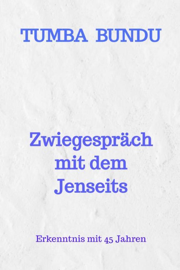 Omslag van Zwiegespräch mit dem Jenseits