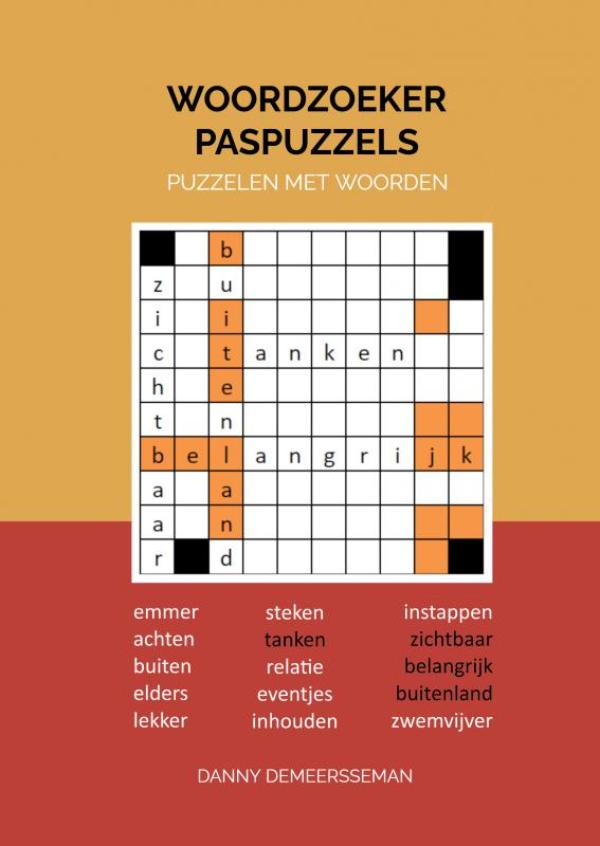 Omslag van Woordzoeker Paspuzzels