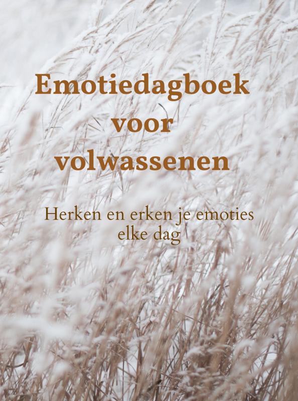 Omslag van Emotiedagboek voor volwassenen