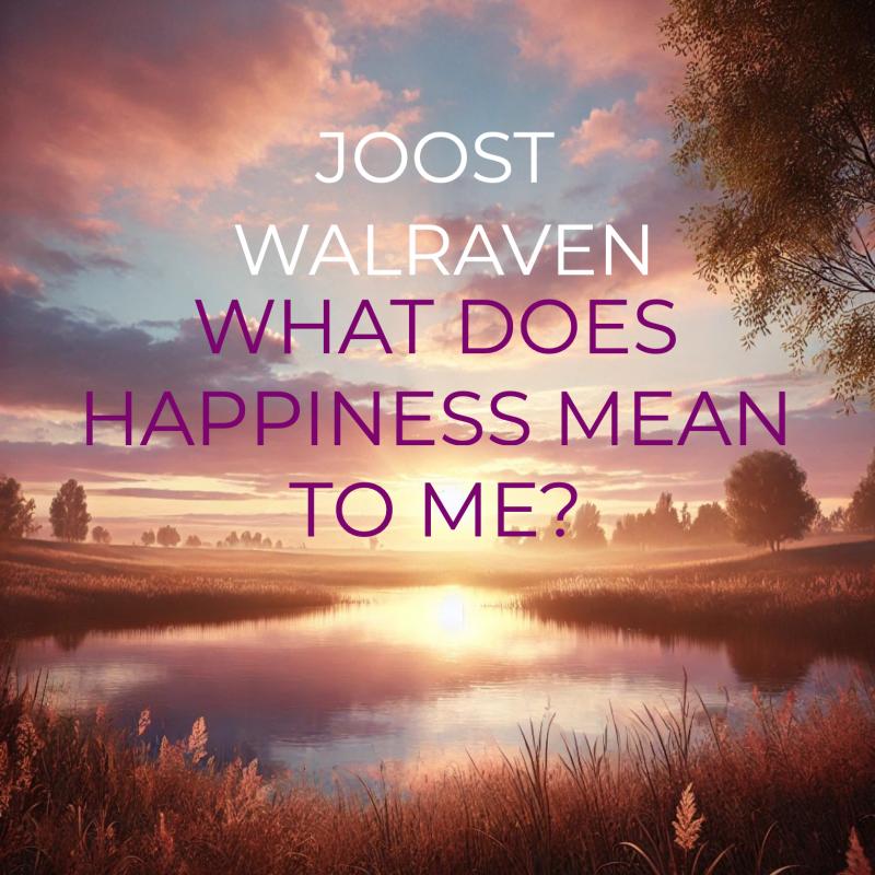 Omslag van What does happiness mean to me?