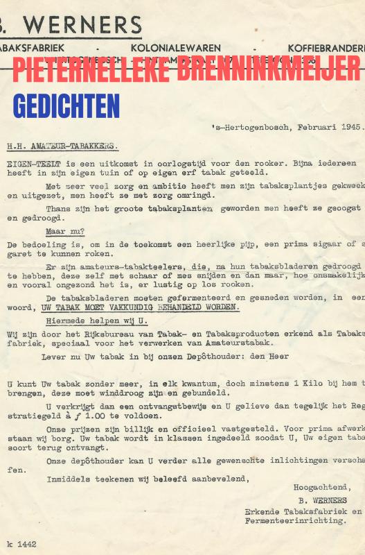 Omslag van GEDICHTEN