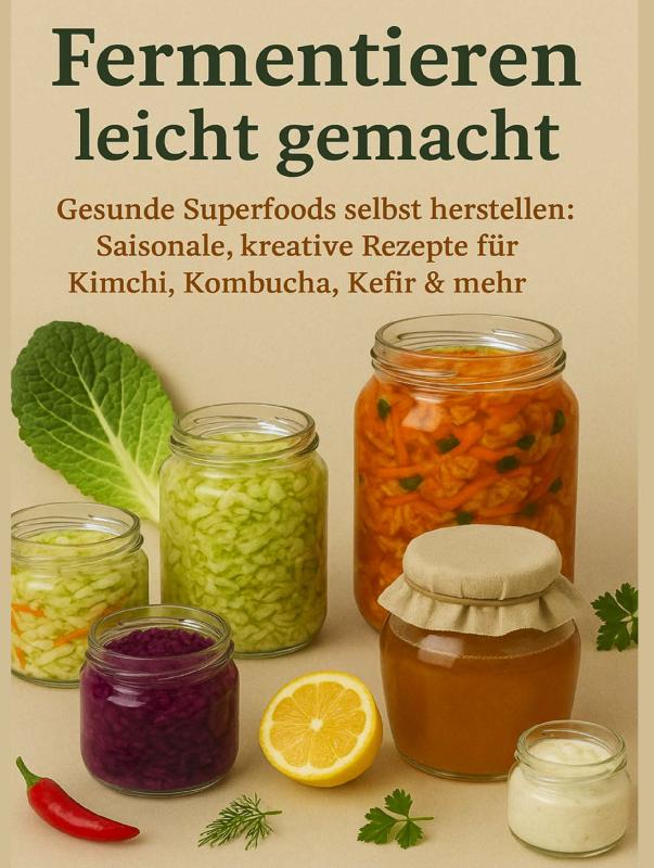 Omslag van Fermentieren leicht gemacht Gesunde Superfoods selbst herstellen