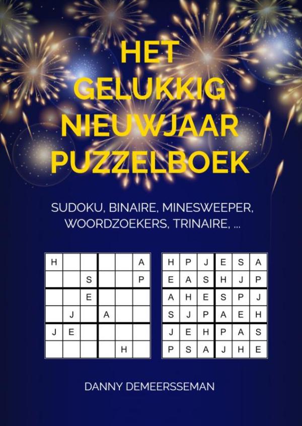 Omslag van Het Gelukkig Nieuwjaar Puzzelboek