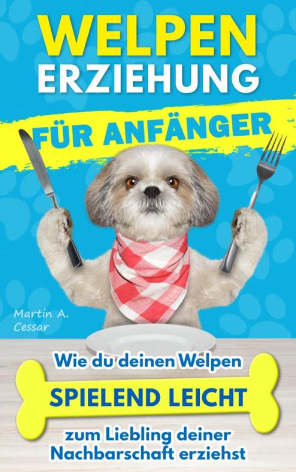 Omslag van Welpenerziehung für Anfänger
