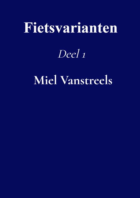Omslag van Fietsvarianten