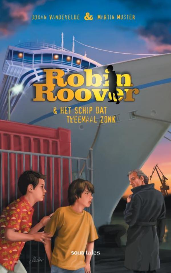 Omslag van Robin Roover en het schip dat tweemaal zonk