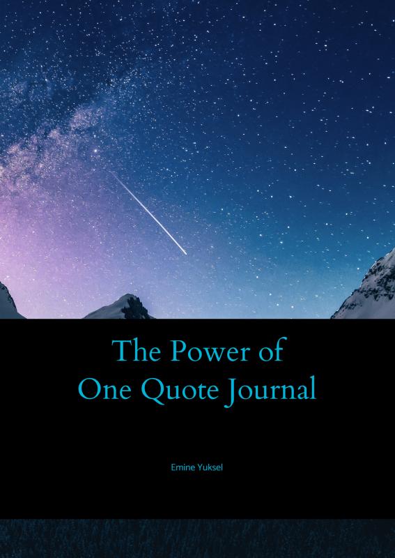 Omslag van The Power of One Quote Journal