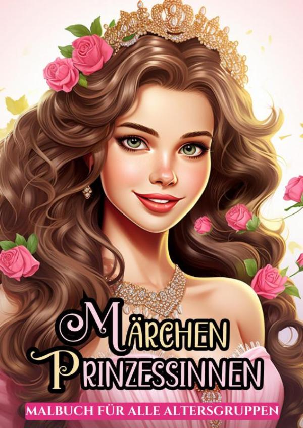 Omslag van Malbuch für Alle Altersgruppen - Märchen Prinzessinnen