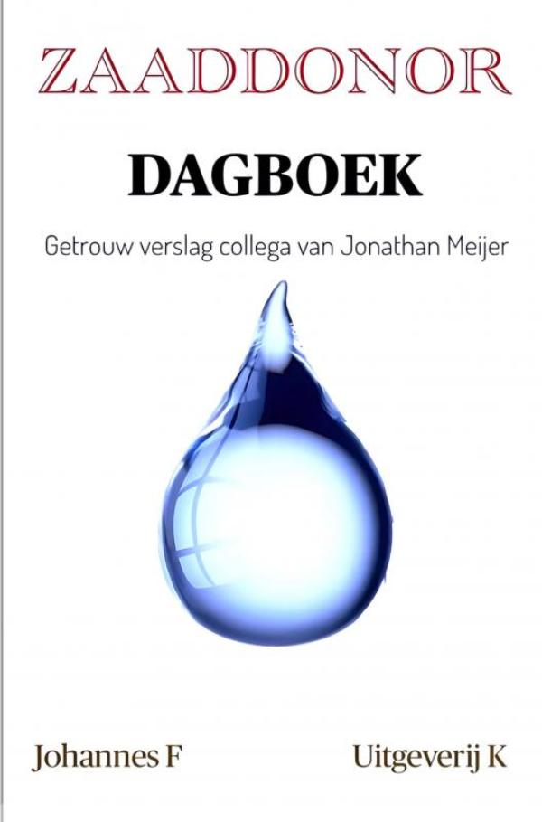 Omslag van ZAADDONOR DAGBOEK