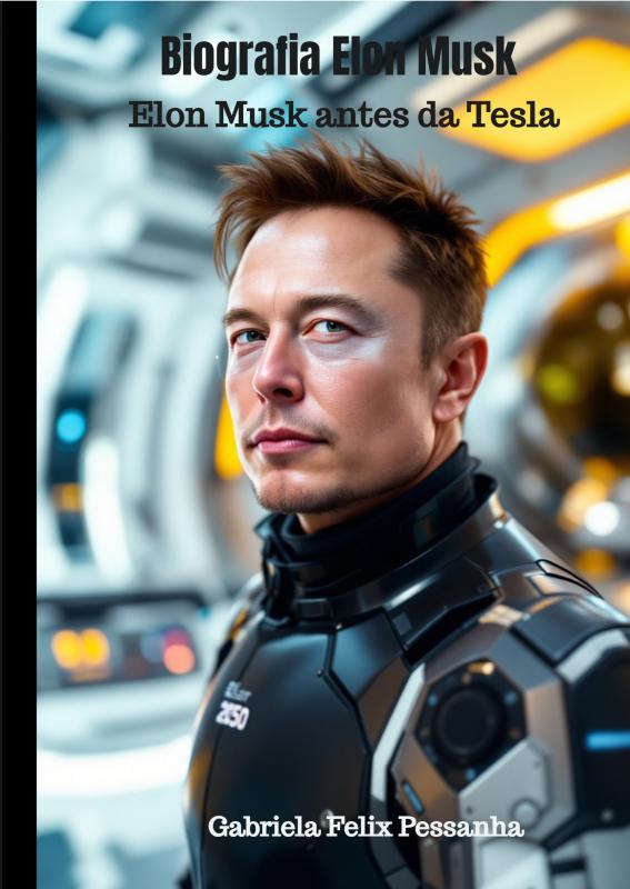 Omslag van Biografia Elon Musk