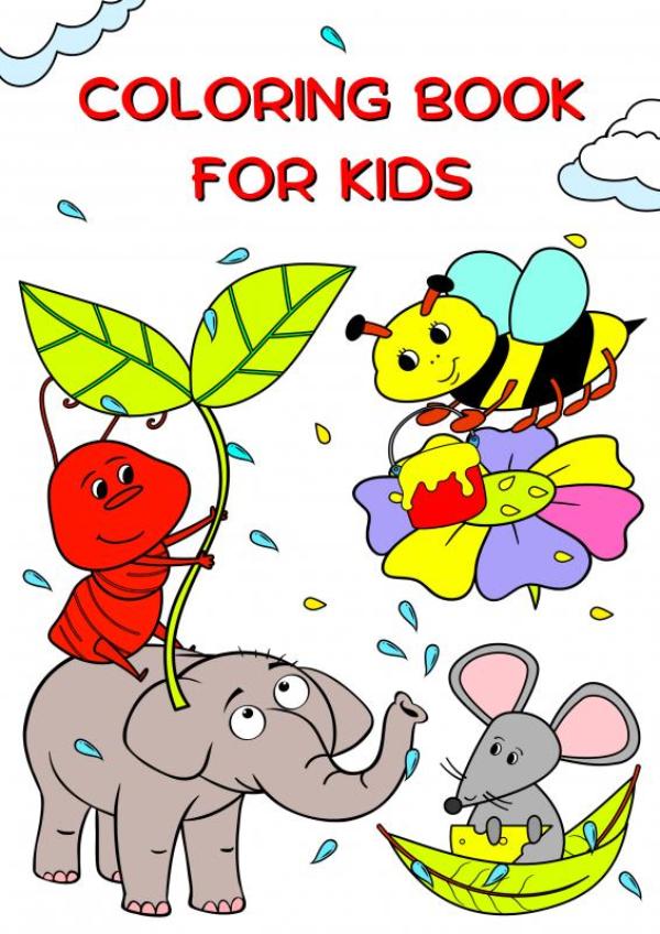 Omslag van Coloring Book for Kids