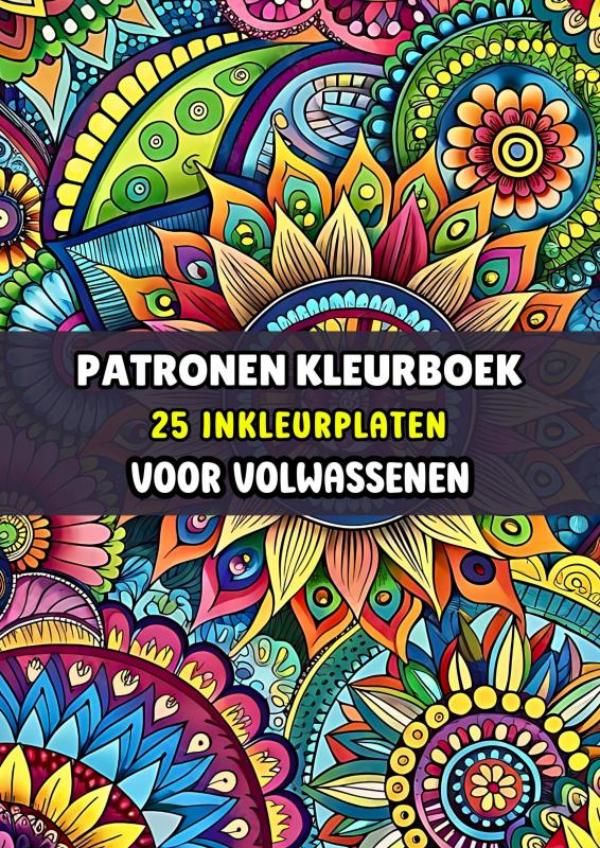 Omslag van Inkleurplaten Volwassenen - Patronen Kleurboek