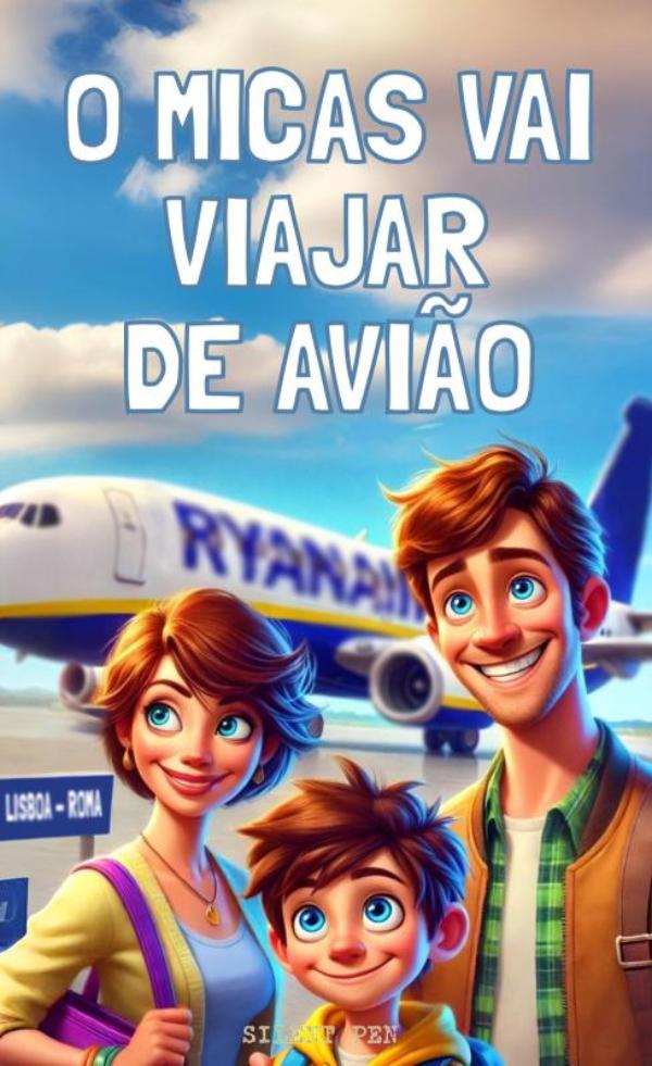 Omslag van O Micas Vai Viajar de Avião