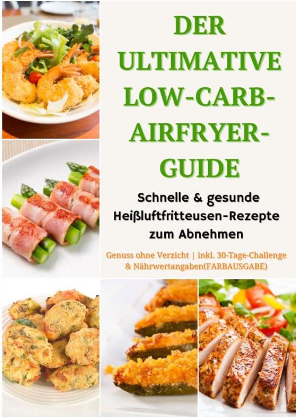 Omslag van Der ultimative Low-Carb-Airfryer-Guide