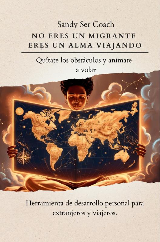 Omslag van NO ERES UN MIGRANTE ERES UN ALMA VIAJANDO