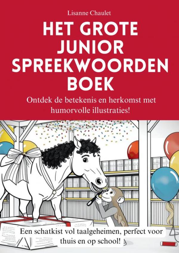 Omslag van Het grote junior spreekwoordenboek