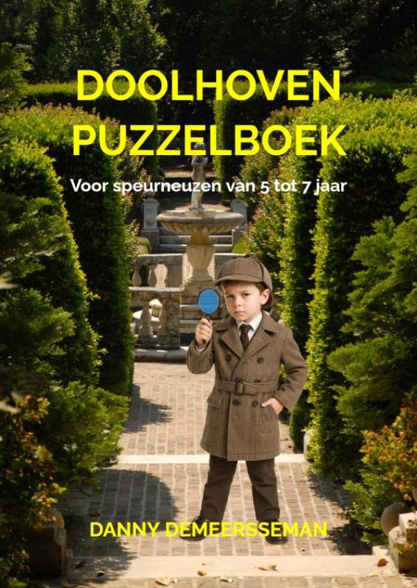 Omslag van DOOLHOVEN PUZZELBOEK