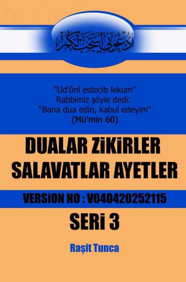 Omslag van Dualar Zikirler Salavatlar Ayetler 3