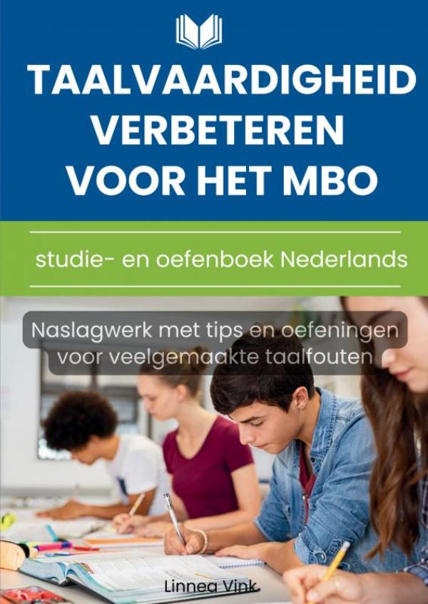 Omslag van Taalvaardigheid verbeteren voor het mbo: studie- en oefenboek Nederlands