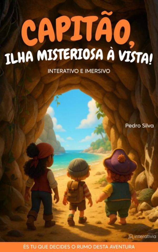 Omslag van Capitão, Ilha Misteriosa à Vista!