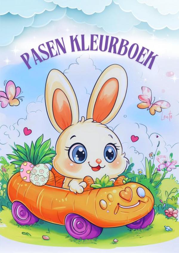 Omslag van Pasen Kleurboek