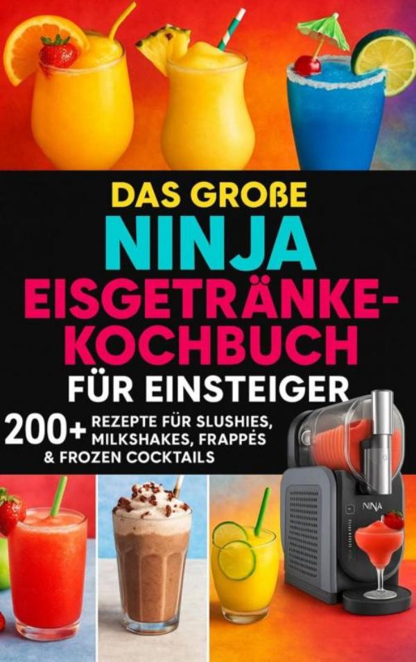 Omslag van Das große Ninja Eisgetränke-Kochbuch für Einsteiger
