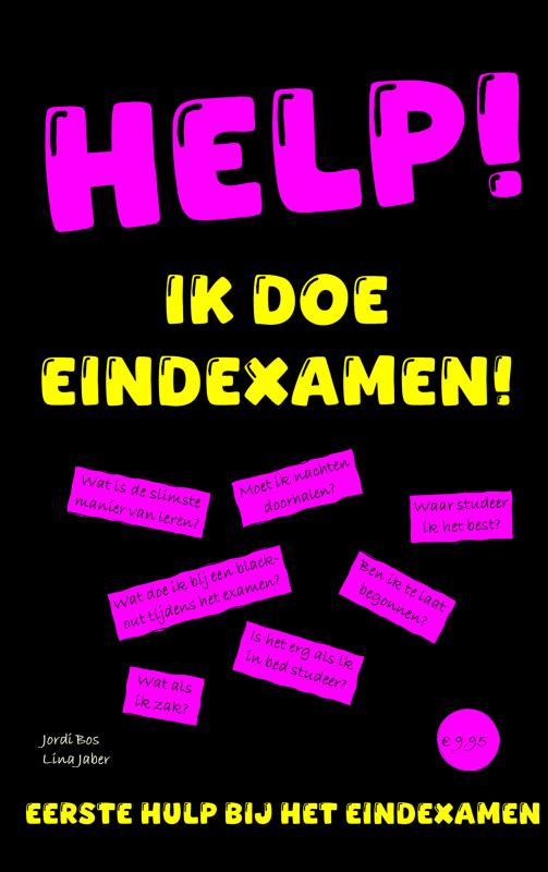 Omslag van HELP! IK DOE EINDEXAMEN!