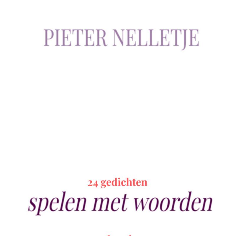 Omslag van SPELEN MET WOORDEN