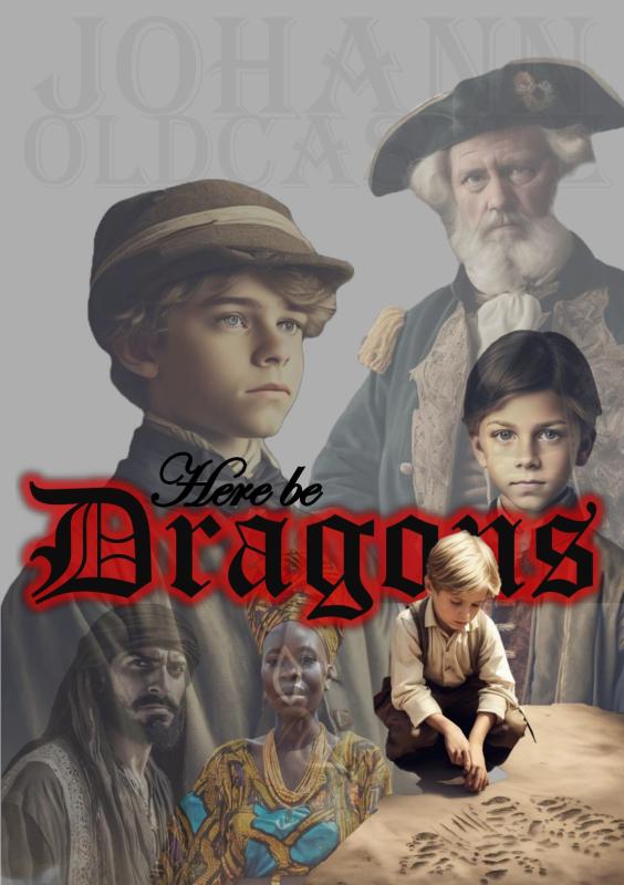 Omslag van Here be Dragons