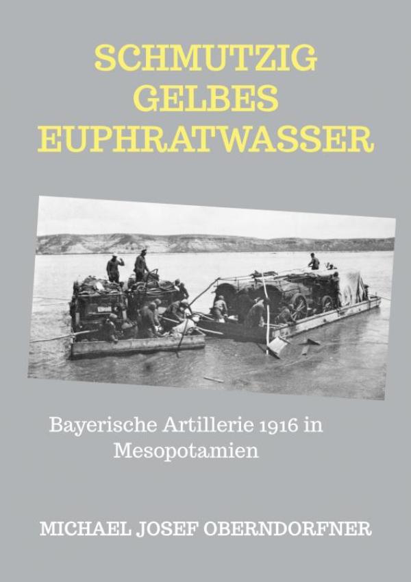 Omslag van schmutzig gelbes Euphratwasser