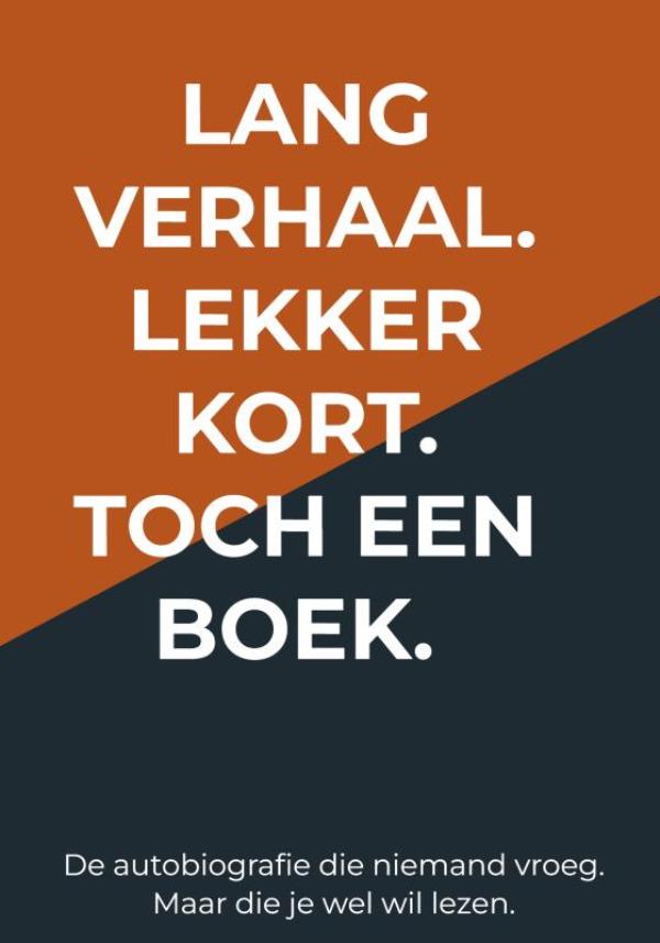 Omslag van Lang verhaal. Lekker kort. Toch een boek.