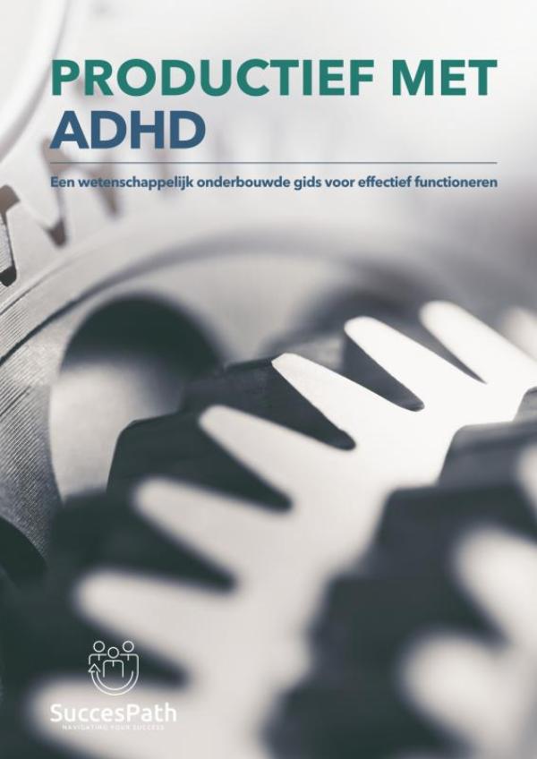 Omslag van Productief met ADHD