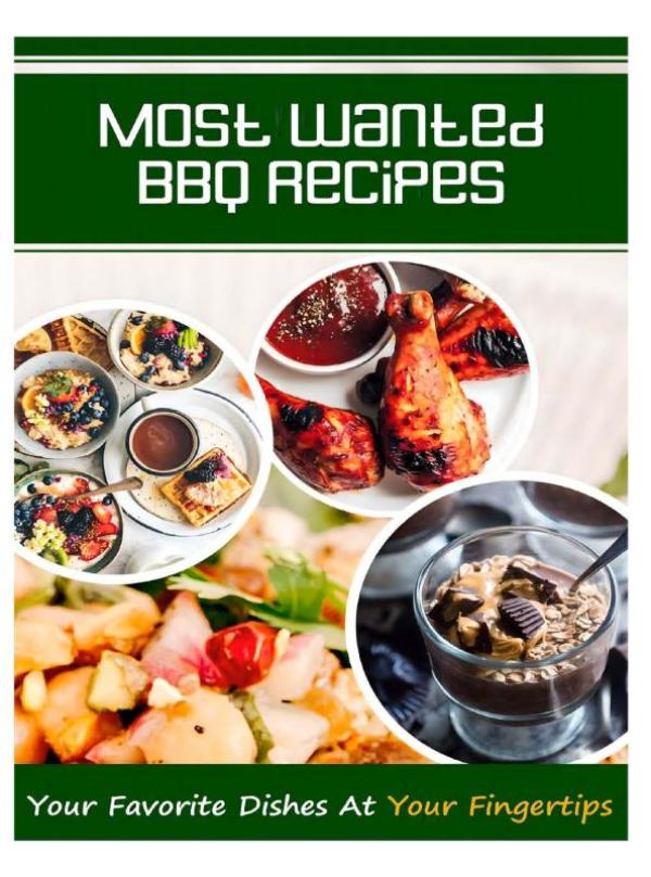 Omslag van Most Wanted BBQ Recipes