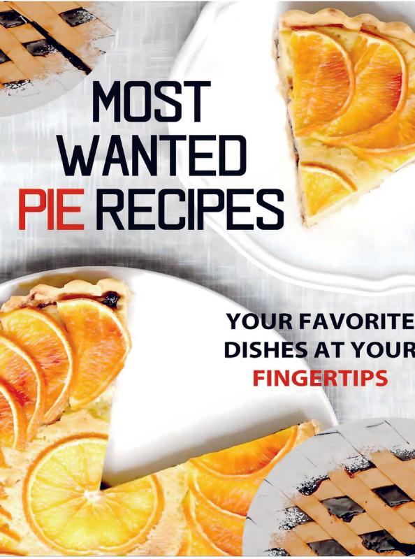 Omslag van Most Wanted Pie Recipes