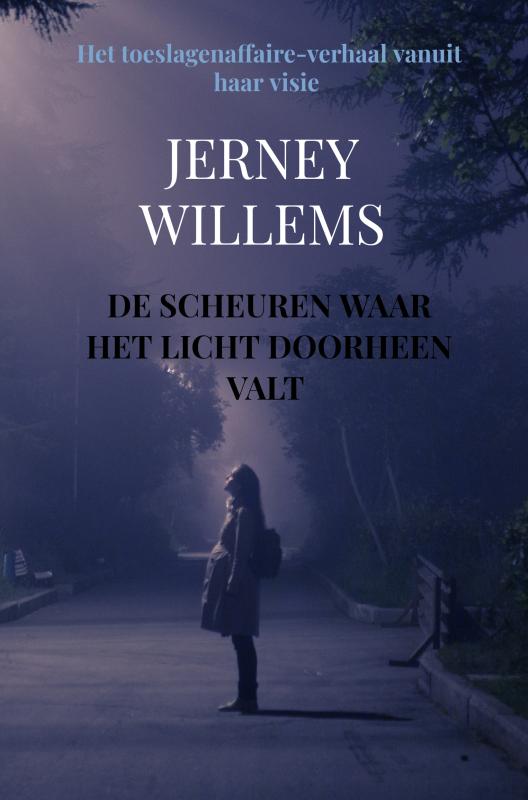 Omslag van De scheuren waar het licht doorheen valt